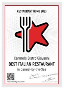 carmel bistro award